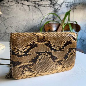 Vintage Morle Snakeskin Clutch